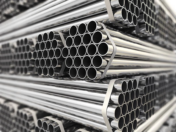 Bundled alloy steel tubes ready for industrial supply and export in Saudi Arabia
