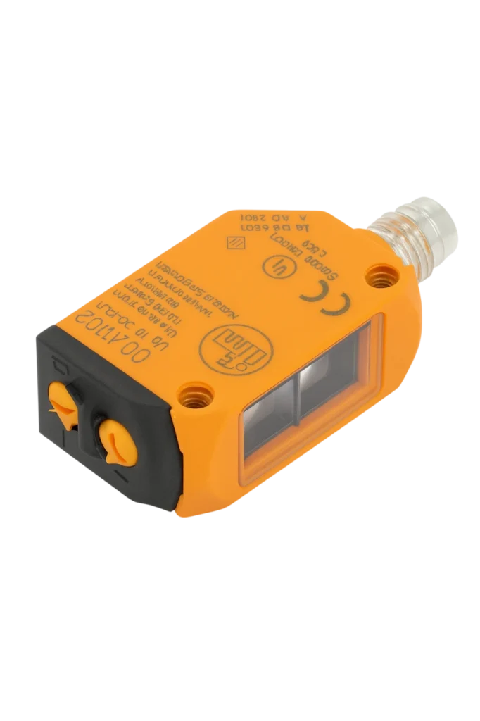 IFM photoelectric sensor for high-speed industrial automation applications in Saudi Arabia.