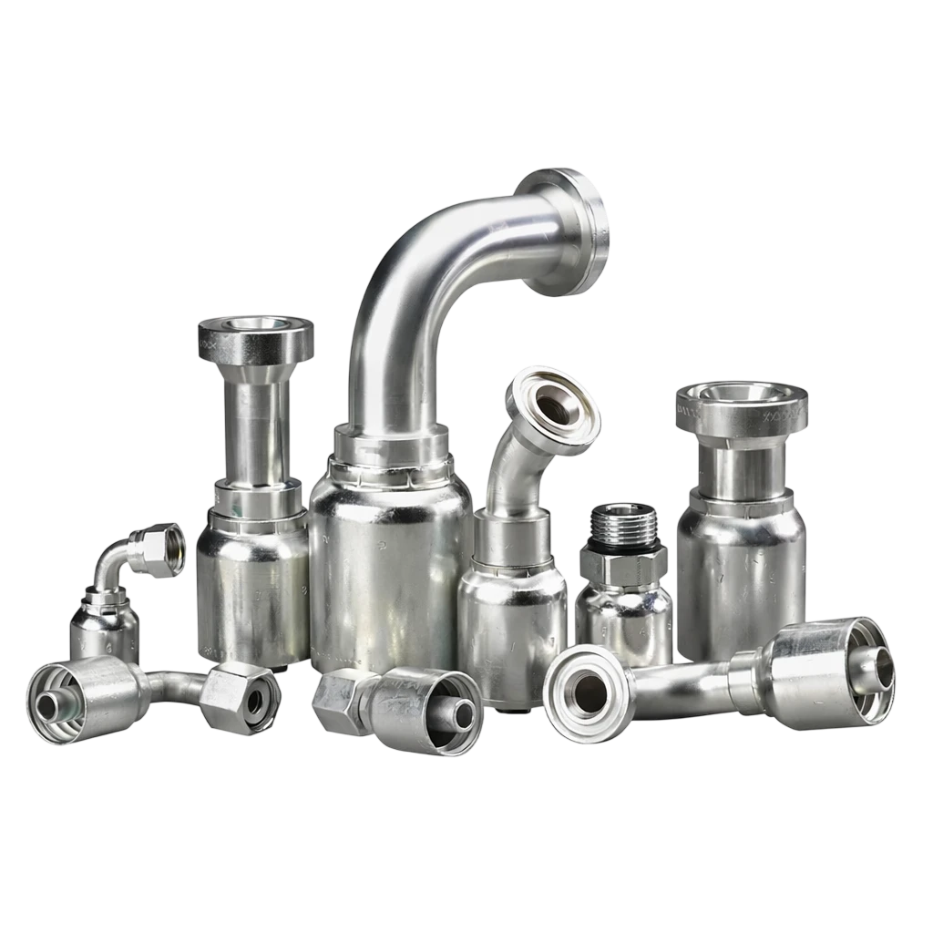 Parker Store in Khobar supplying high-pressure hydraulic fittings and hose connectors.