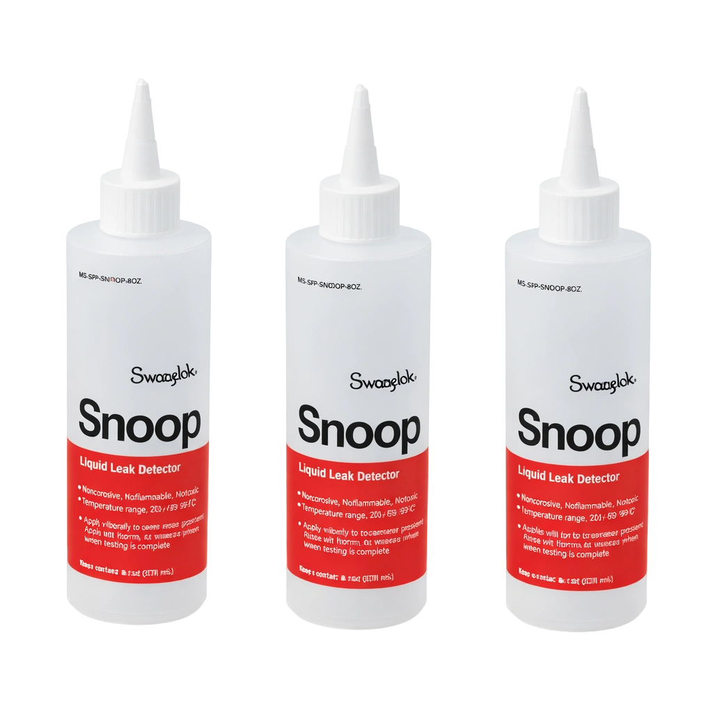 Swagelok stainless steel tube fittings supplied by Swagelok snoop supplier Saudi Arabia for industrial applications.