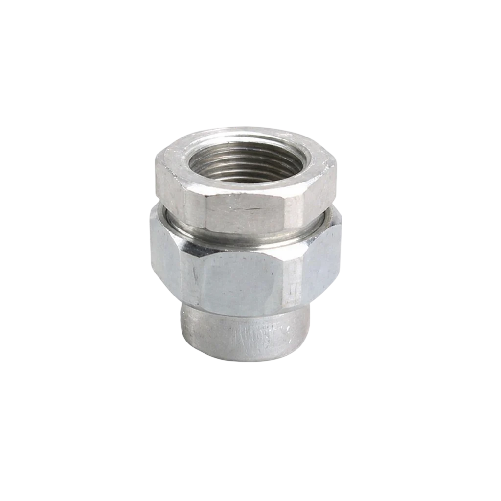 Threaded metal conduit fitting supplied by Oz-Gedney supplier Saudi Arabia for industrial electrical applications.