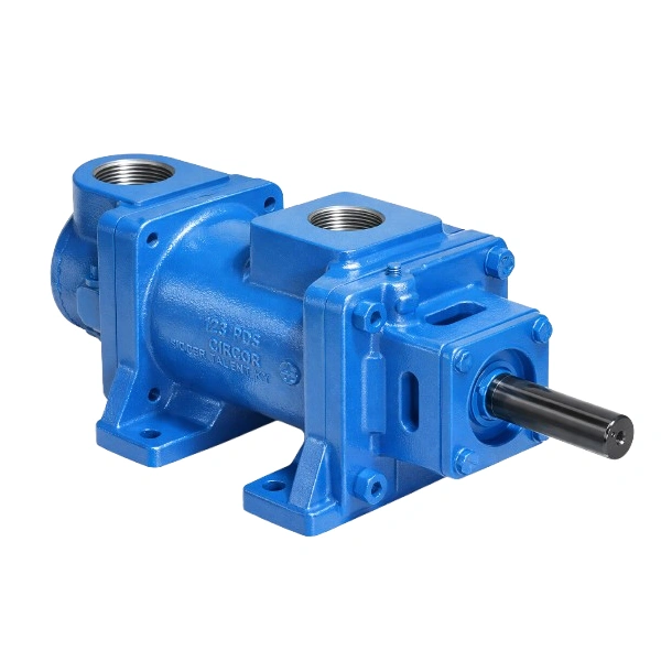 CIRCOR industrial external gear pump with cast iron body and threaded ports
