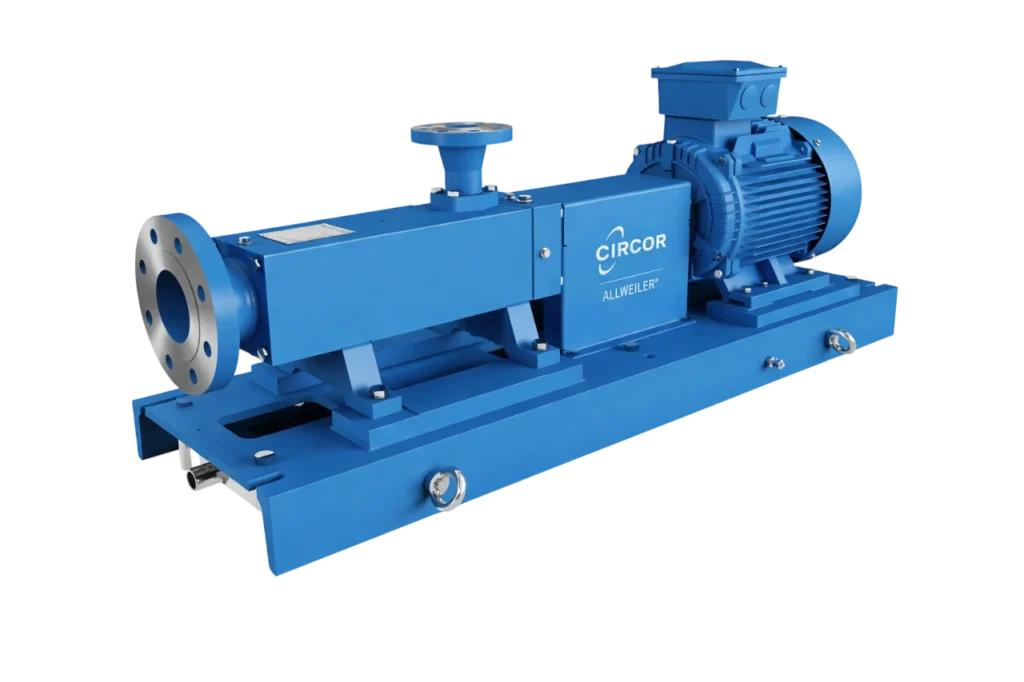 Genuine Circor pump parts in Saudi Arabia for industrial screw pump systems.