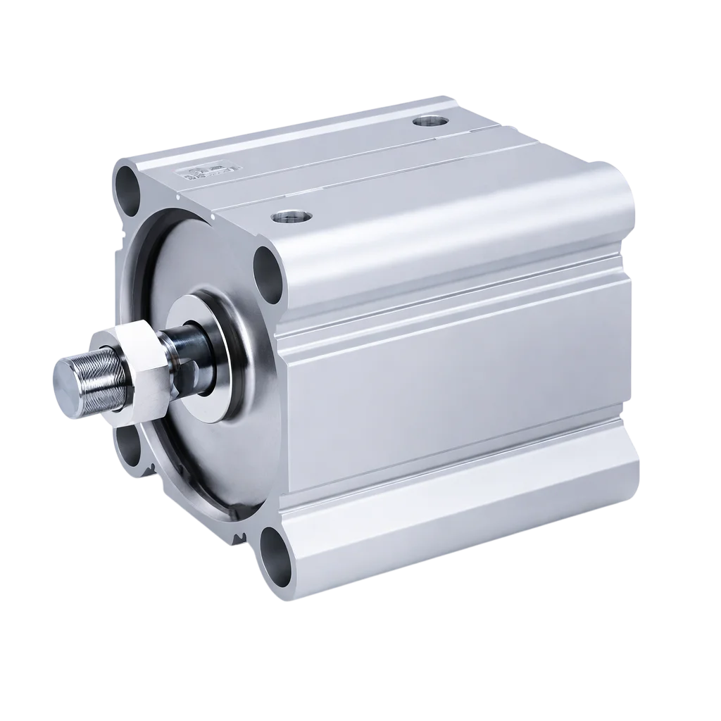 SMC pneumatic air cylinder used for motion control in industrial automation systems supplied by an SMC Supplier in Saudi Arabia.
