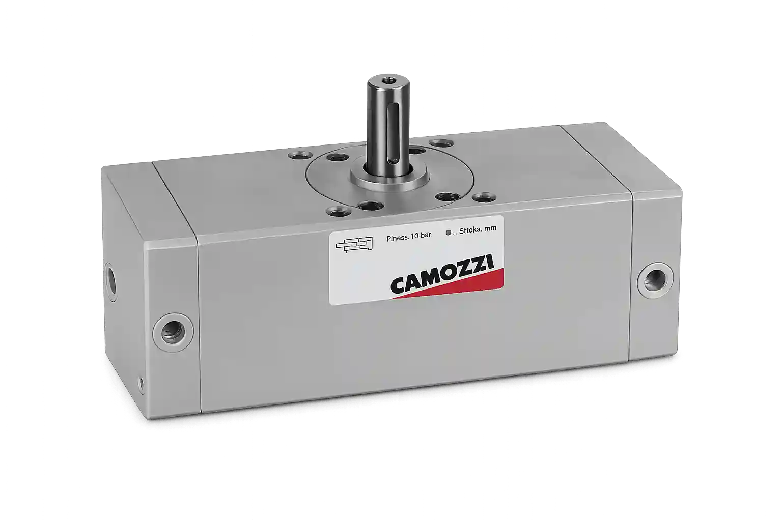 Pneumatic rotary actuator available through Camozzi suppliers in Saudi Arabia.